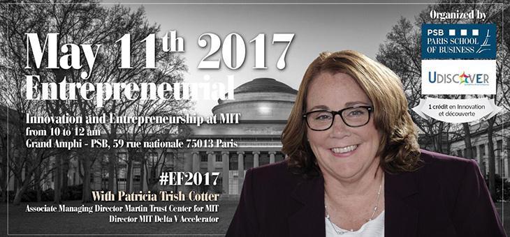 Conférence "Entrepreneurship & Innovation at MIT"