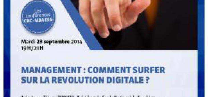 Conférence Management - Comment surfer sur la révolution digitale ? 