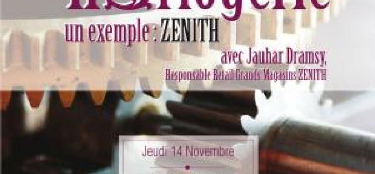 Conférence professionnelle Luxe avec la maison  ZENITH