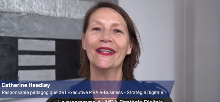 Exec MBA e-Business - Stratégie digitale : Demandez le programme